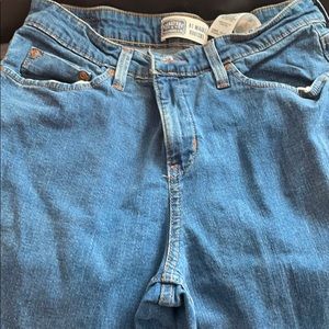 Levi's at waste bootcut jeans